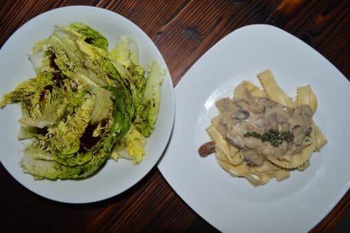 Champignon-Stroganoff