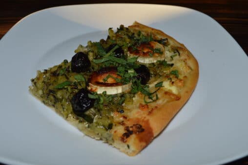 Französische Zucchinipizza